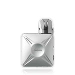 Load image into Gallery viewer, Aspire Cyber X Vape Pod Kit in Pearl Silver – futuristic and compact pod system with a side-fire button, adjustable airflow, and mesh coil technology for smooth, flavorful vaping.