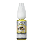 Load image into Gallery viewer, 10ml bottle of Elf Bar ElfLiq Nic Salt E-Liquid in Pink Lemonade flavor, delivering a zesty mix of citrus and sweet berry notes; formulated for smooth nicotine delivery, ideal for use in refillable pod kits.