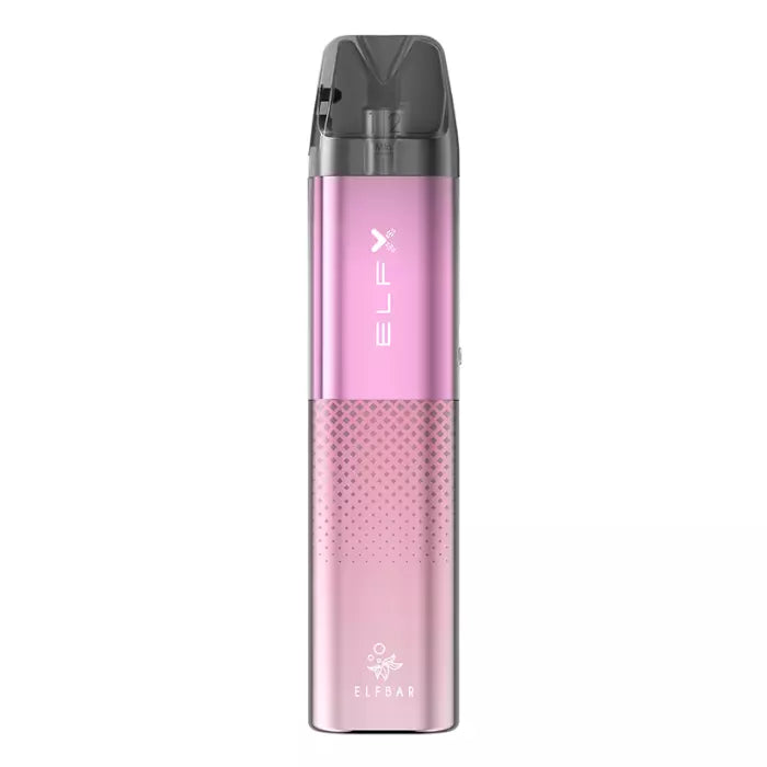 ELF BAR ELFX Pod Kit in Pink – sleek and modern pod system with a smart LED indicators, and smooth performance for convenient everyday vaping.