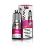 Load image into Gallery viewer, 10ml bottle of IVG 6000 Nicotine Salt Vape Juice in Pink Pop flavor, blending crisp green apple with an icy menthol twist; available in 10mg and 20mg strengths, featuring a smooth nic salt formula perfect for pod kits and mouth-to-lung vaping.