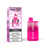 Load image into Gallery viewer, Bloody Bar Ultra Twist Disposable Vape – 20,000 puffs, available in Pink Lemonade or Pink Gummy Bear flavors.