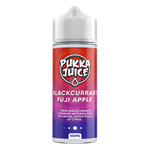 Load image into Gallery viewer, Pukka Juice 100ml Shortfill Range 0mg Blackcurrant Fuji Apple – nicotine-free vape juice bursting with bold, fruity flavors and smooth clouds