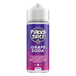 Load image into Gallery viewer, Pukka Juice 100ml Shortfill Range 0mg Grape Soda – nicotine-free vape juice bursting with bold, fruity flavors and smooth clouds