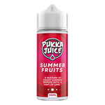 Load image into Gallery viewer, Pukka Juice 100ml Shortfill Range 0mg Summer Fruits – nicotine-free vape juice bursting with bold, fruity flavors and smooth clouds