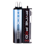 Load image into Gallery viewer, Pyne Pod Click 50K Prefilled Pod Kit in Blueberry Raspberry Edition – high-capacity vape device with up to 50,000 puffs and a sweet-tart blend of blueberry and raspberry flavor.