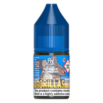 Load image into Gallery viewer, 10ml bottle of R and M Tornado 7000 Nic Salt E-Liquid in Blue Sour Raspberry flavor, formulated for smooth nicotine delivery, perfect for pod systems and mouth-to-lung vaping.