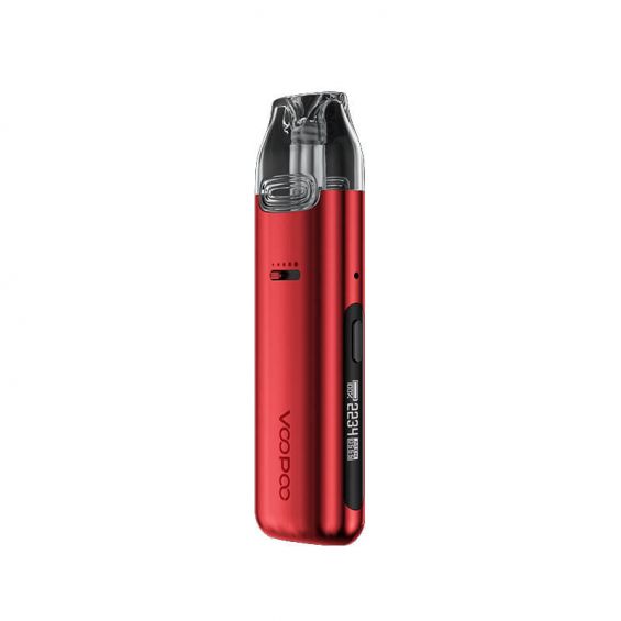 Voopoo Vmate Pro Vape Kit in Red – sleek and modern vape device with a metallic finish, smart display, adjustable power settings, and smooth performance.