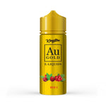Load image into Gallery viewer, 100ml shortfill bottle of Kingston AU Gold E-Liquid in Red A flavor, a classic blend of red berries, grapes, eucalyptus, aniseed, and menthol for a rich and cooling vape; crafted with a premium high-VG formula, nicotine-free with space for nic shots.