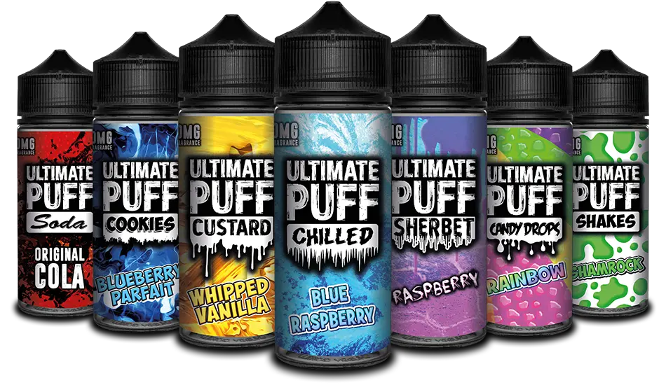Ultimate Puff E-Liquid Vape Juice 0mg 100ml