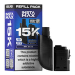 Load image into Gallery viewer, Insta Max 15K Prefilled Pods in Mr Blue flavour – long-lasting vape pods with bold flavours and smooth nicotine delivery