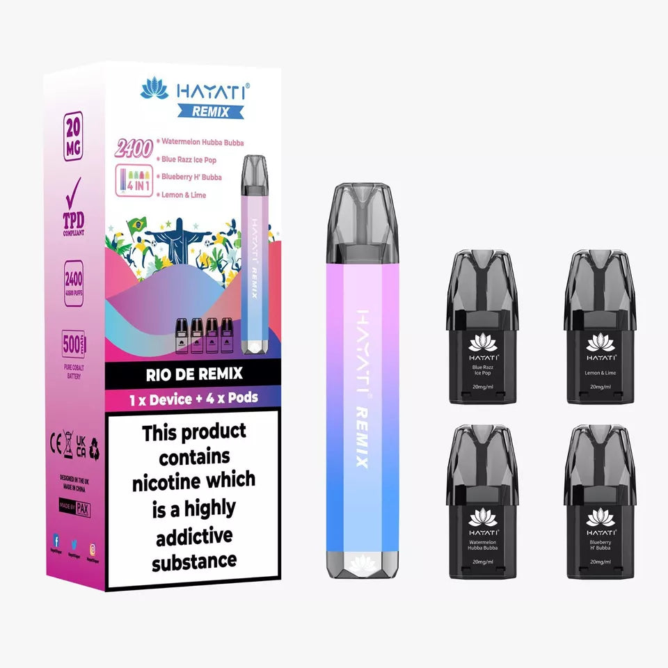 500 cigarettes remix Rio DE Remix Hayati Remix 2400 Disposable Vape Kit: 4 Pods in 1 – Eco Smok Vape Store 500 cigarettes remix Rio DE Remix Hayati Remix 2400 Disposable Vape Kit: 4 Pods in 1 – Eco Smok Vape Store