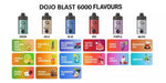 Load image into Gallery viewer, VAPORESSO DOJO BLAST 6000 PRE-FILLED PODS