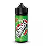 Load image into Gallery viewer, 100ml shortfill bottle of Fantasi Premium E-Liquid in Watermelon flavor, 70VG/30PG ratio for rich flavor and thick vapor clouds, nicotine-free with space for nic shots.