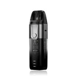 Load image into Gallery viewer, Vaporesso Luxe X Pod Vape Kit in Silver – stylish and futuristic pod system with a transparent black finish, built-in 1500mAh battery, COREX mesh coil technology, and adjustable airflow for versatile vaping.