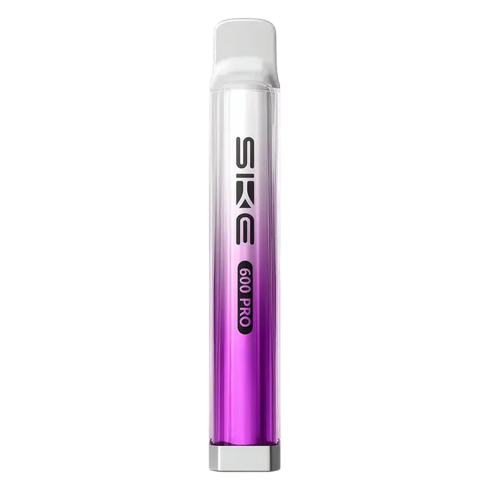 SKE Crystal 600 Pro Prefilled Pod Kit Pink Lemonade – smooth, icy cherry flavor in a sleek disposable vape