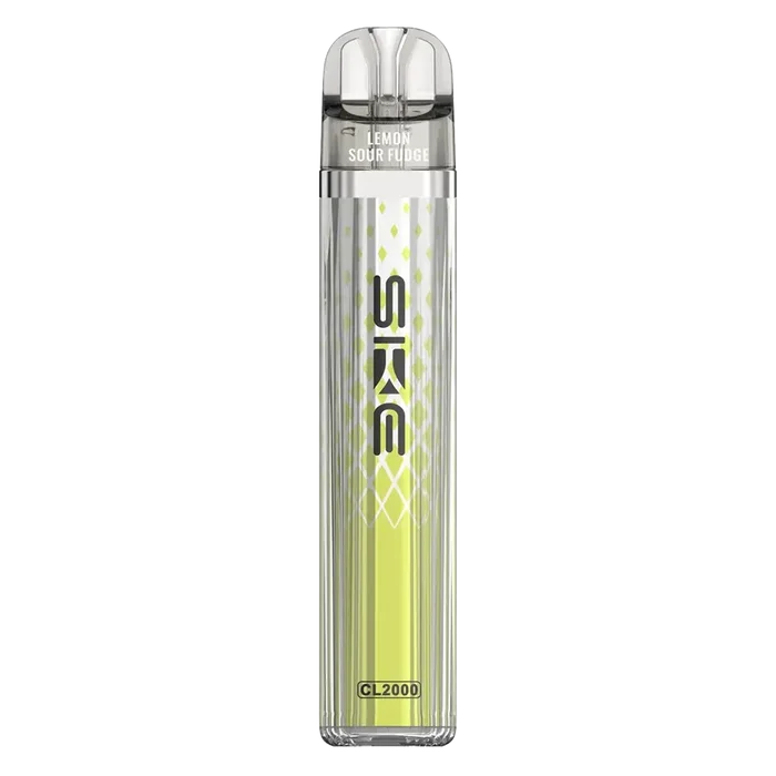 SKE Crystal CL2000 Prefilled Pod Kit Lemon Sour Fudge – smooth, creamy banana flavor in a sleek disposable vape
