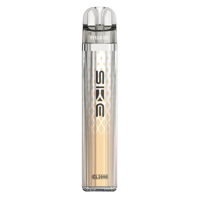 SKE Crystal CL2000 Prefilled Pod Kit Peach Ice – smooth, creamy banana flavor in a sleek disposable vape