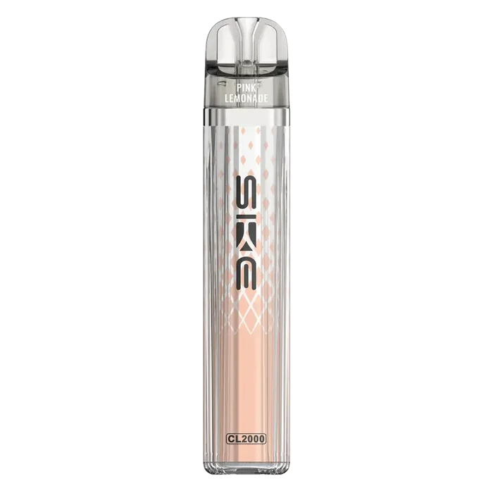 SKE Crystal CL2000 Prefilled Pod Kit Pink Lemonade – smooth, creamy banana flavor in a sleek disposable vape