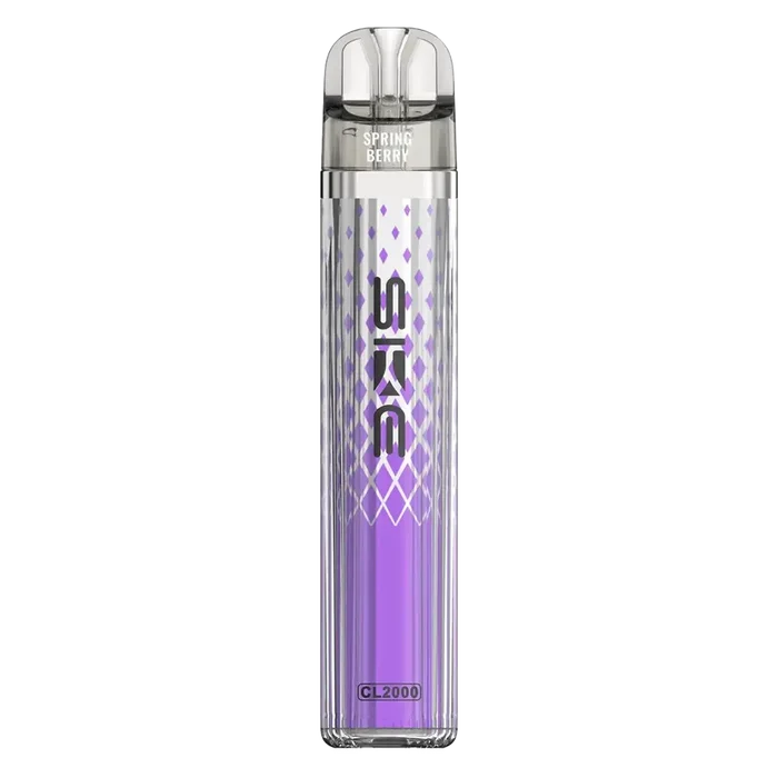 SKE Crystal CL2000 Prefilled Pod Kit Spring Berry – smooth, creamy banana flavor in a sleek disposable vape