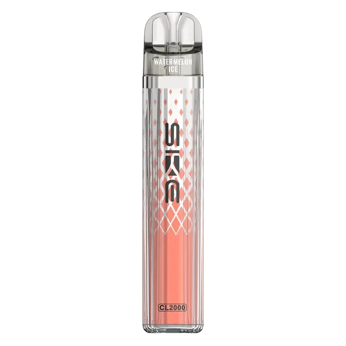 SKE Crystal CL2000 Prefilled Pod Kit Watermelon Ice – smooth, creamy banana flavor in a sleek disposable vape