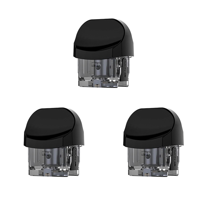 SMOK Nord 2 Pods – 4.5ml Nord Empty Pod, leak-resistant, compatible with RPM & Nord coils for rich flavor & vapor.
