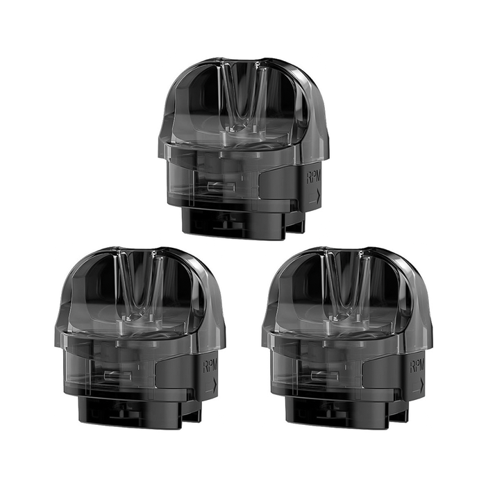 SMOK Nord 50W Pods – 2ml side-fill, leak-resistant, 3-pack, magnetic fit, works with Nord/LP2/RPM coils for smooth flavor.