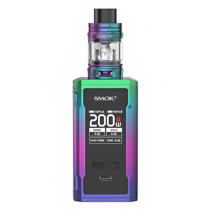 SMOK R-Kiss 2 Vape Kit in 7 Color – powerful dual-battery vape device with a metallic finish, bold design, and advanced performance features.