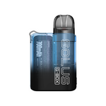 Load image into Gallery viewer, SMOK Solus G-Box Vape Kit in Transparent Blue – ultra-lightweight pod system with a clear, see-through body design, built-in 700mAh battery, draw-activated firing, and compatibility with Solus pods for smooth MTL vaping.