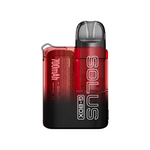 Load image into Gallery viewer, SMOK Solus G-Box Vape Kit in Transparent Red – ultra-lightweight pod system with a clear, see-through body design, built-in 700mAh battery, draw-activated firing, and compatibility with Solus pods for smooth MTL vaping.