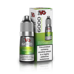 Load image into Gallery viewer, 10ml bottle of IVG 6000 Nicotine Salt Vape Juice in Sourberry Fusion flavor, blending crisp green apple with an icy menthol twist; available in 10mg and 20mg strengths, featuring a smooth nic salt formula perfect for pod kits and mouth-to-lung vaping.