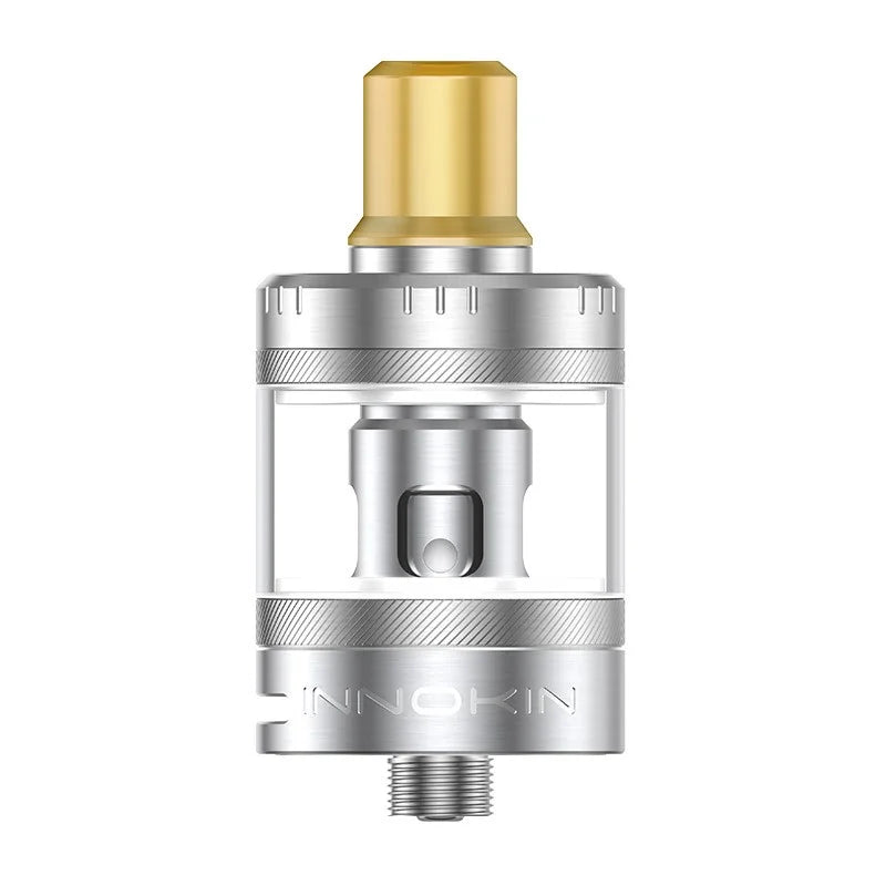 Innokin Zenith Minimal Tank in Stainless Steel – 2ml TPD-compliant vape tank designed for smooth MTL vaping with easy top-fill system.