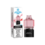Load image into Gallery viewer, Strawberry Raspberry Ice Aura Bar Crystal Prime 10K Replacement Pods – long-lasting prefilled vape pods with rich flavours and smooth performance