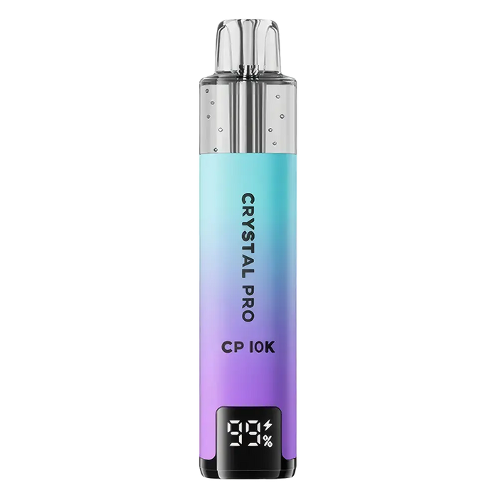 Crystal Pro CP 10K Prefilled Pod Kit in Blue Razz Cherry flavor – stylish vape device with up to 10,000 puffs.