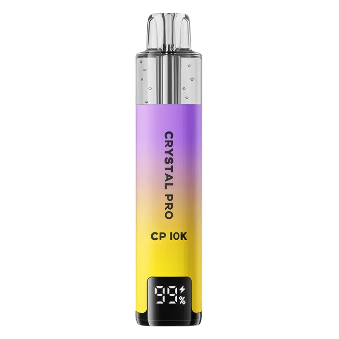Crystal Pro CP 10K Prefilled Pod Kit in Banana Ice flavor – stylish vape device with up to 10,000 puffs.