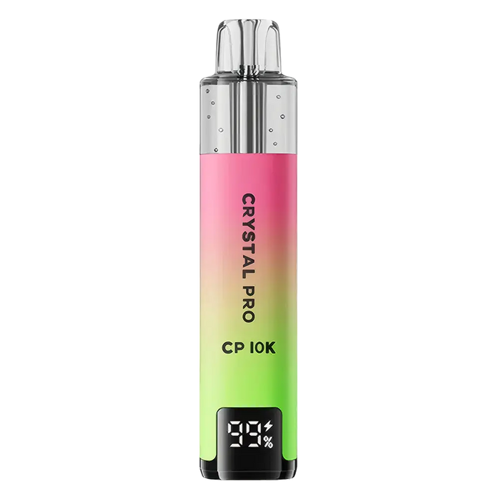 Crystal Pro CP 10K Prefilled Pod Kit in Cherry Ice flavor – stylish vape device with up to 10,000 puffs.