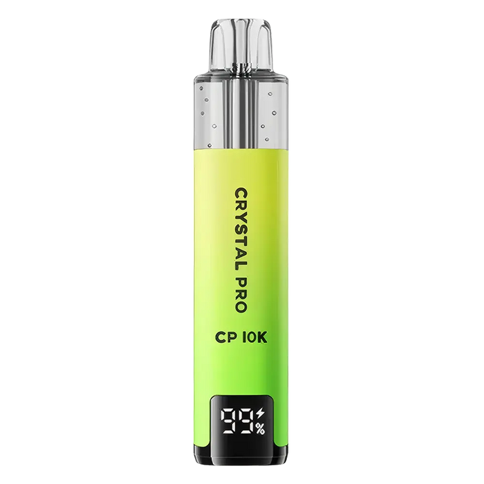 Crystal Pro CP 10K Prefilled Pod Kit in Double Apple flavor – stylish vape device with up to 10,000 puffs.