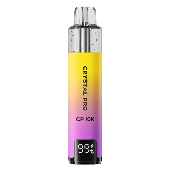 Crystal Pro CP 10K Prefilled Pod Kit in Juicy Raspberries flavor – stylish vape device with up to 10,000 puffs.