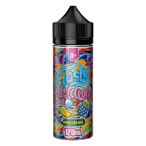 Tasty Fruity Premium E-Liquid 100ml Mangorrant – bold, juicy vape juice with vibrant fruit flavors and smooth 70/30 VG PG blend