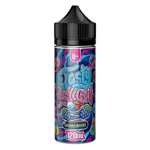Tasty Fruity Premium E-Liquid 100ml Quinsy Berry – bold, juicy vape juice with vibrant fruit flavors and smooth 70/30 VG PG blend