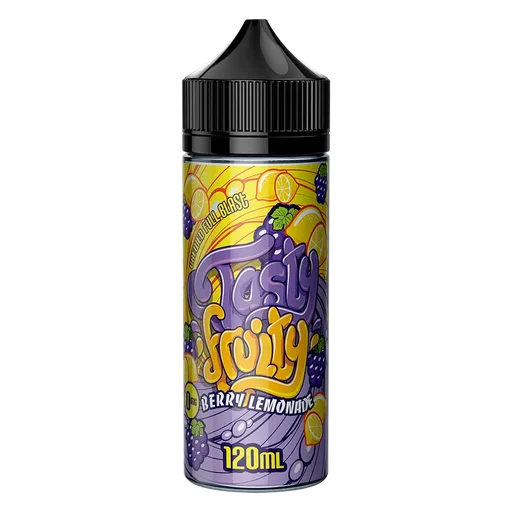 Tasty Fruity Premium E-Liquid 100ml Berry Lemonade – bold, juicy vape juice with vibrant fruit flavors and smooth 70/30 VG PG blend