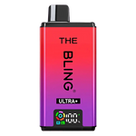 Load image into Gallery viewer, The Bling Ultra Plus 30K Prefilled Pod Kit in Berry Blaze/ Cherry Berry flavor – vibrant vape device with up to 30,000 puffs.