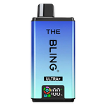 Load image into Gallery viewer, The Bling Ultra Plus 30K Prefilled Pod Kit in Mr Blue flavor – vibrant vape device with up to 30,000 puffs.