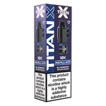 Load image into Gallery viewer, Titan‑X Prefilled Replaceable Pods – 20mg nicotine strength in refreshing Blueberry Sour Raspberry flavor. Convenient refill containers designed for Titan‑X pod kits, delivering smooth throat hits, rich flavor, and long‑lasting satisfaction with every puff.