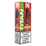 Load image into Gallery viewer, Titan‑X Prefilled Replaceable Pods – 20mg nicotine strength in refreshing Strawberry Kiwi Watermelon flavor. Convenient refill containers designed for Titan‑X pod kits, delivering smooth throat hits, rich flavor, and long‑lasting satisfaction with every puff.