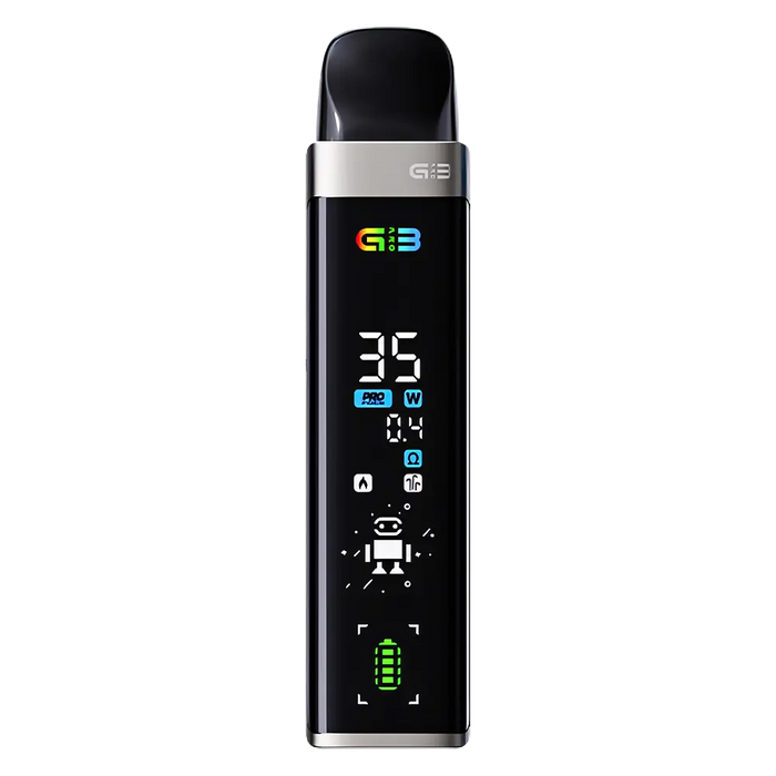 Uwell Caliburn G3 Pro Pod Kit in Stone Grey – sleek and compact vape device with a vibrant finish, customizable settings, and smooth performance.