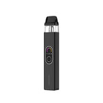 Load image into Gallery viewer, Vaporesso XROS 4 Pod Vape Kit in Black – sleek and durable pod system with a matte black finish, adjustable airflow, COREX heating tech, and smooth MTL to RDL performance.