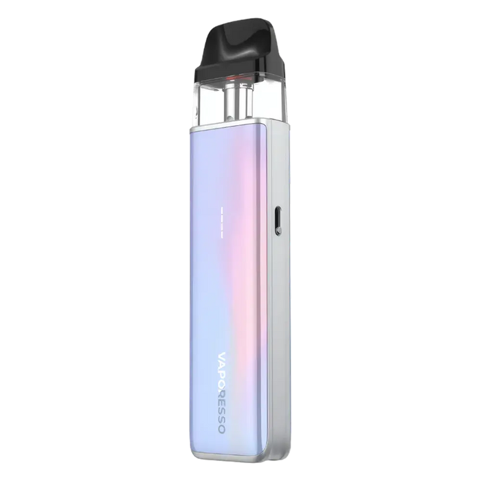 Vaporesso XROS 5 Mini Pod Kit in Pastel Crystal– ultra-compact vape device with sleek design, reliable performance, and smooth draw activation.
