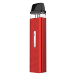 Load image into Gallery viewer, Vaporesso XROS Mini Vape Pod Kit in Cherry Red – compact and stylish pod system with a sleek black finish, 1000mAh battery, fixed airflow for consistent MTL draws, and SSS leak-resistant technology for mess-free vaping.