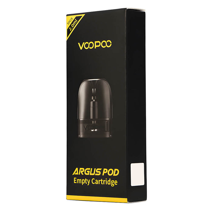 VooPoo Argus Replacement Pods – 2ml leak-proof refillable cartridges, ITO coil compatible, perfect for Argus pod kits.
