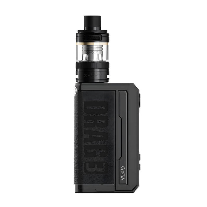 VooPoo Drag 3 TPP-X Pod Kit in Black – powerful dual-battery vape device with a bold design, TPP-X pod compatibility, and advanced performance features.